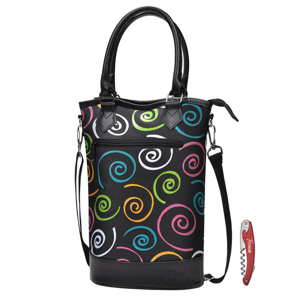 Spiral 2 Bottle Wine Gift Tote