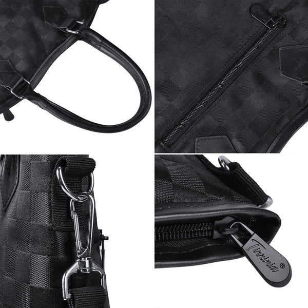 Black 2 Bottle Wine Gift Tote