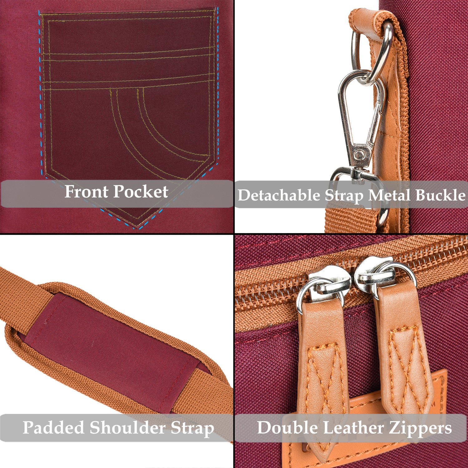 Red 2 Bottle Wine Gift Tote