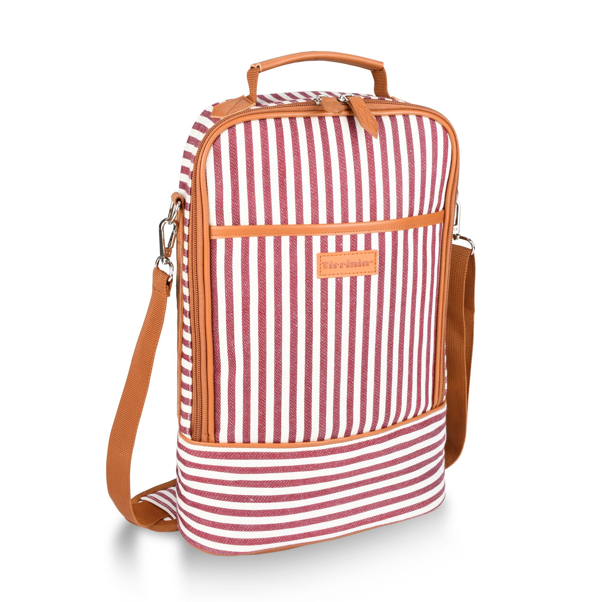 Red Stripe 2 Bottle Wine Cooler Carrier