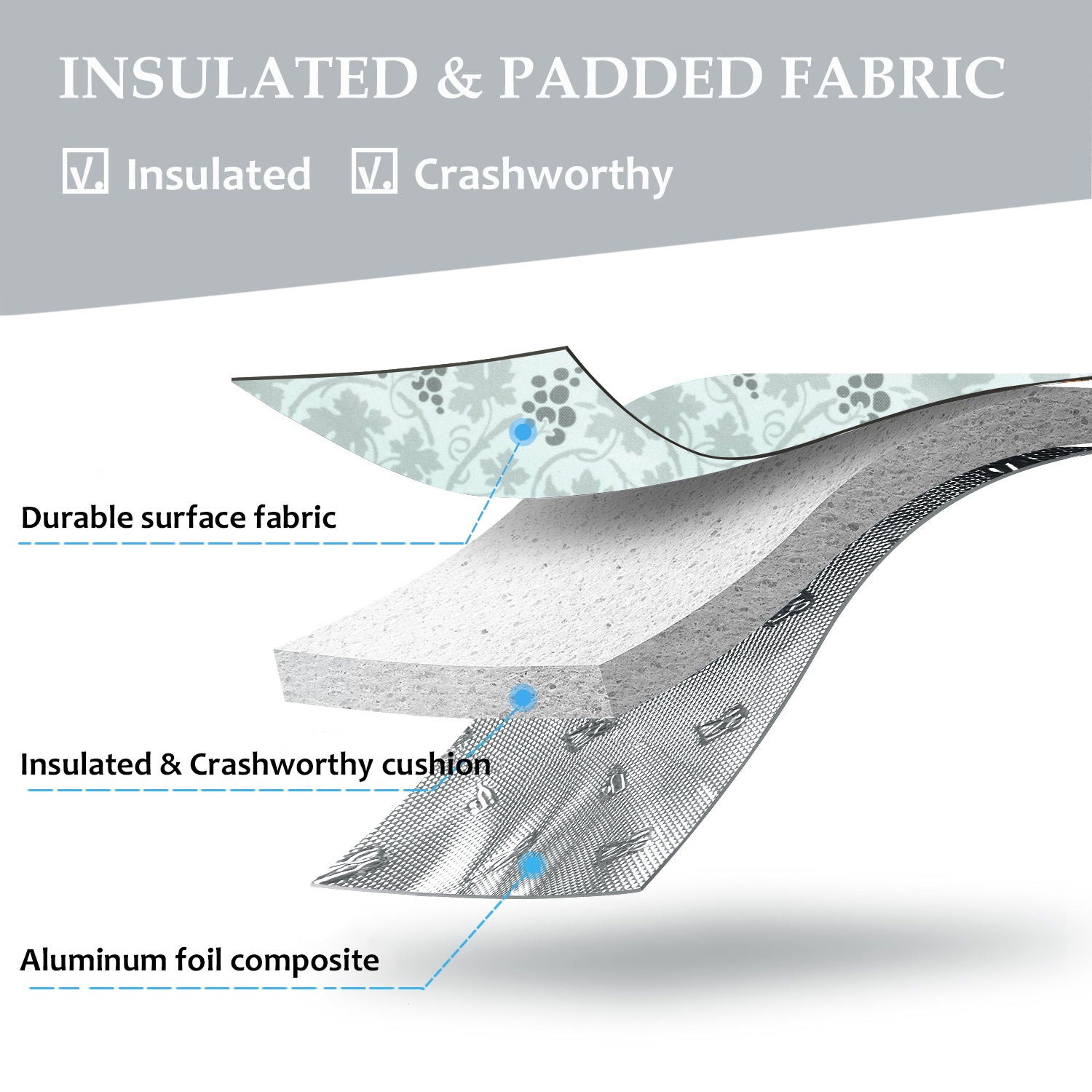 White Flower 2 Bottle Wine Cooler Carrier