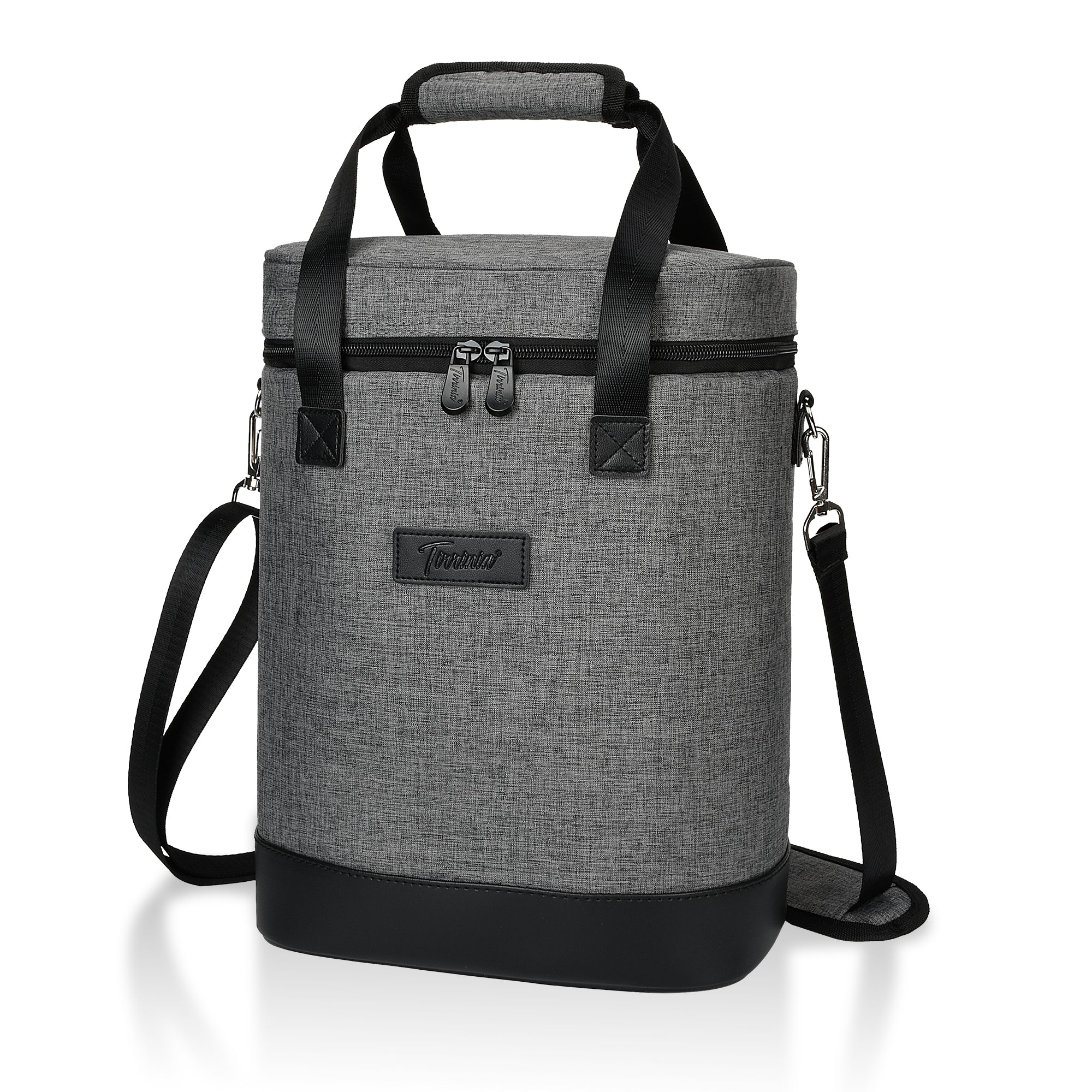 Grey 6 Bottle Wine Cooler Carrier