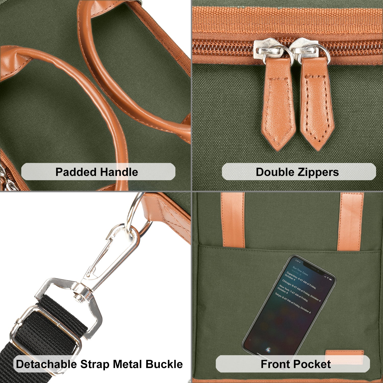 Olive 6 Bottle Wine Bag