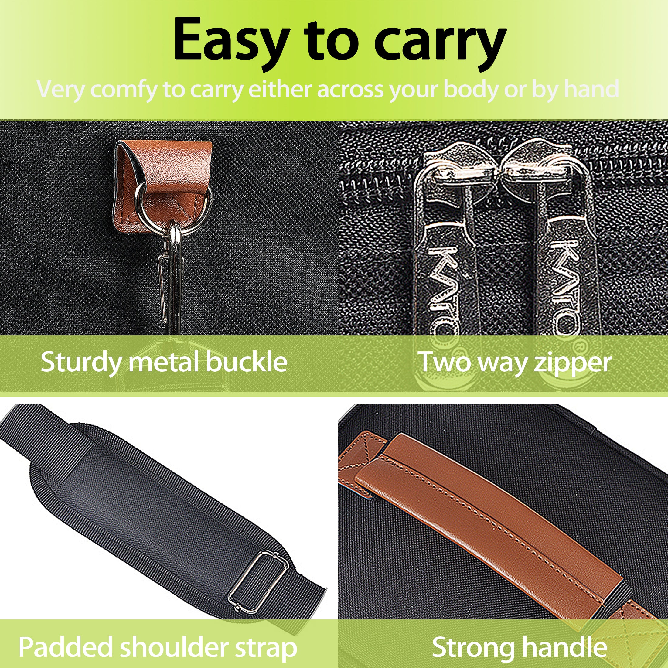 Black 4 Bottle Wine Cooler Tote