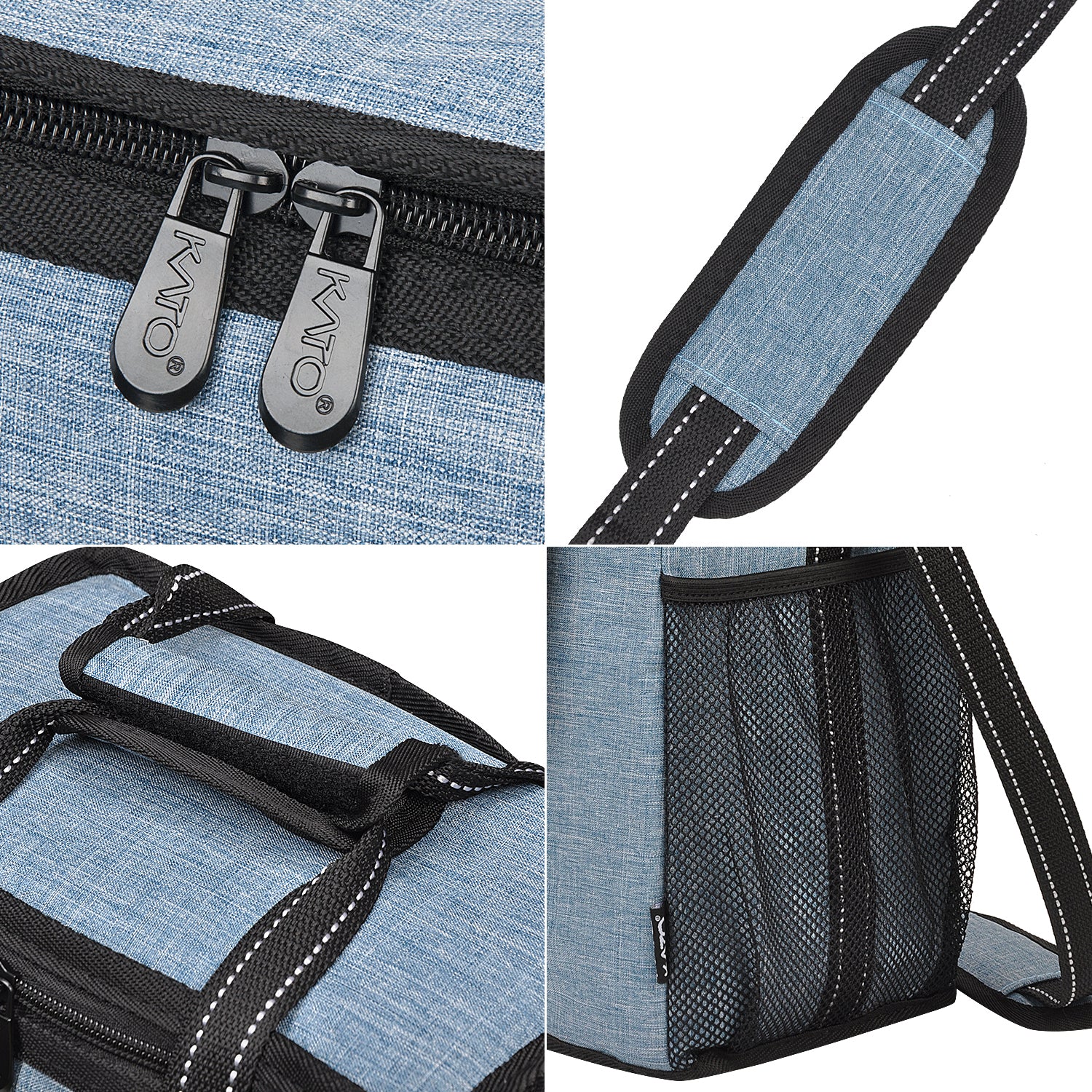 Blue 6 Bottle Wine Cooler Bag